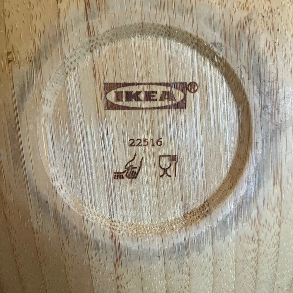 Set of IKEA Wooden Bowls